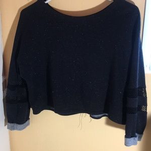 Cropped Vintage Pullover